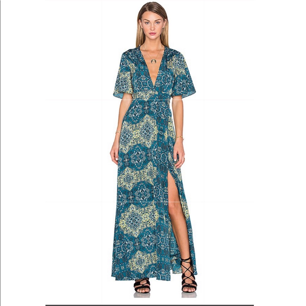 House of Harlow 1960 X Revolve Blaire Wrap Maxi Dress